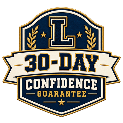 Letterman Standard 30-Day Confidence Guarantee