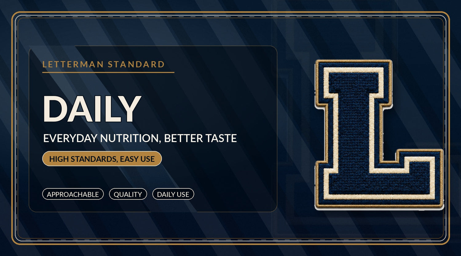 Letterman Standard Halftime Endurance Blend collection artwork